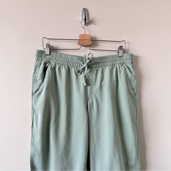 Gap-easy Green Cotton Blend Pant (Size:Large) - Picture 5 of 11